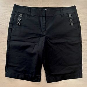 Black Ann Taylor Dress Shorts